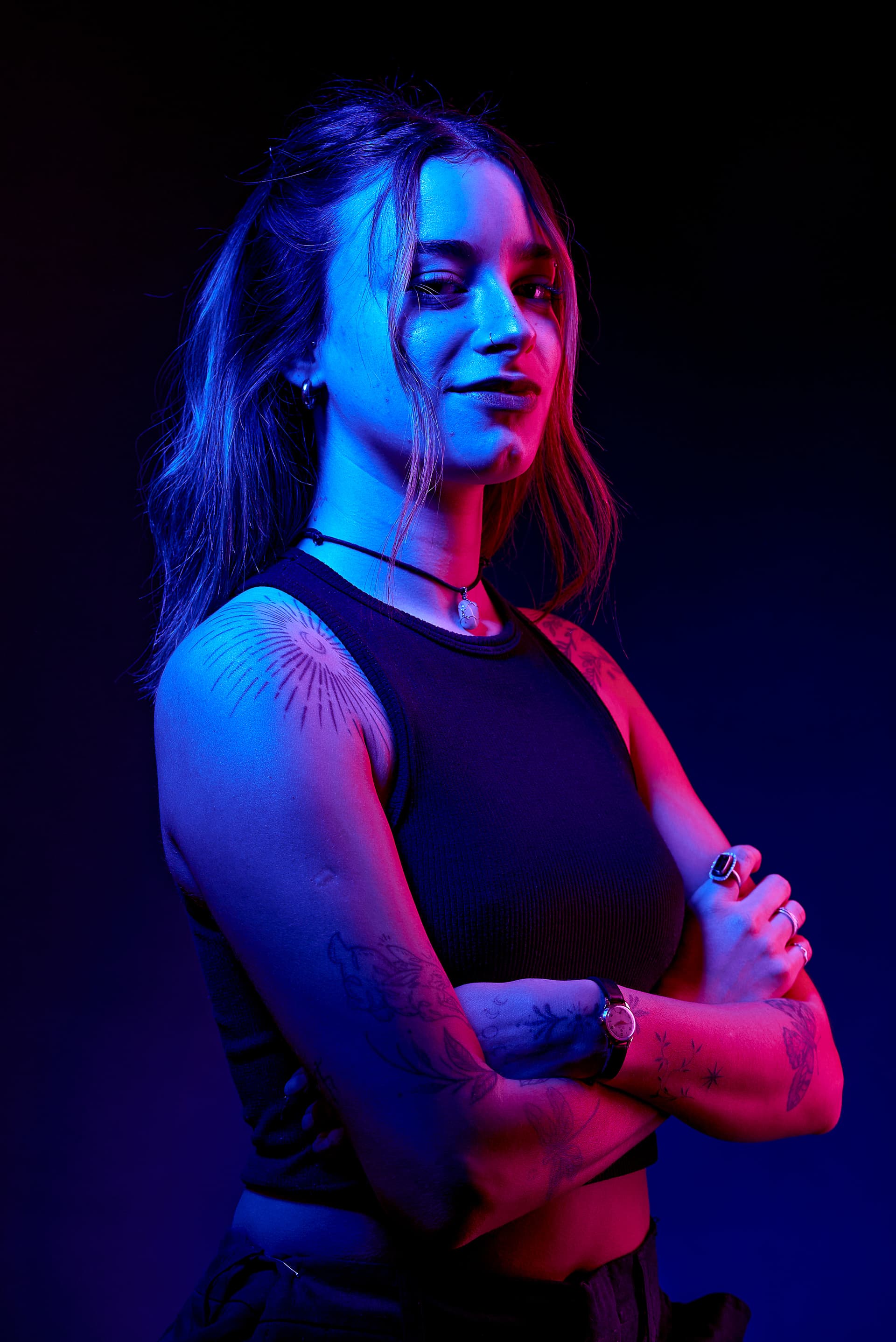 DOBLEMME — retrato a color
